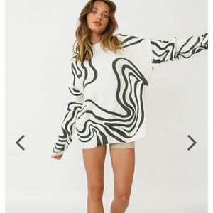 Verge Girl more than friends knit sweater